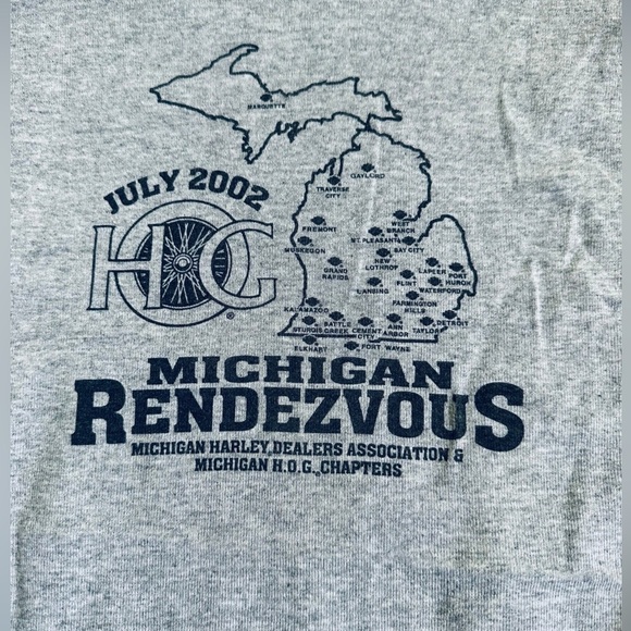 Michigan Harley Davidson Women’s Shirt - Picture 4 of 4